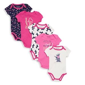 (NWT) Juicy Couture Onesie 5 Piece Set 6/9 Months